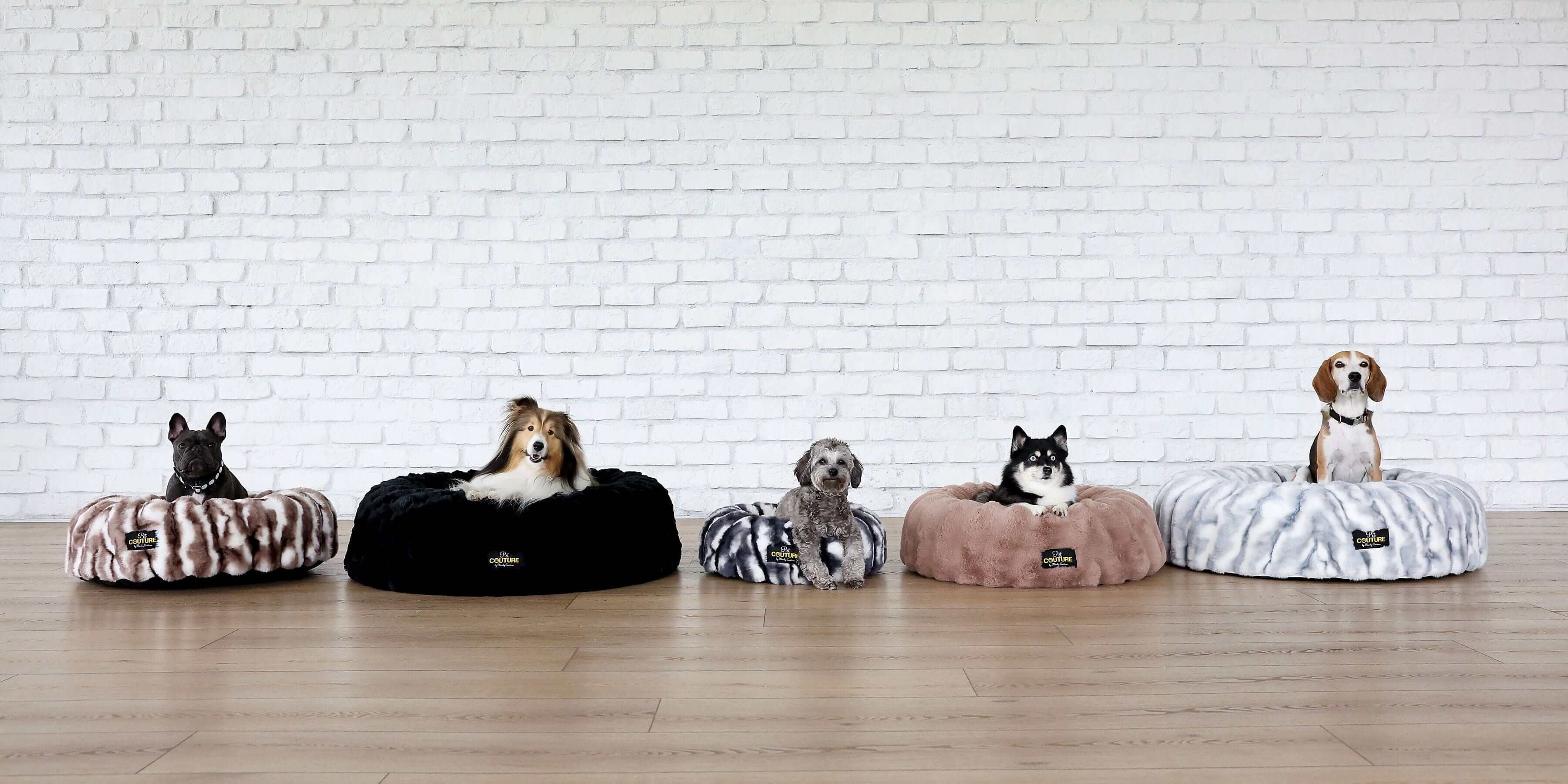 Black Crinkle Pet Bed - Image 5