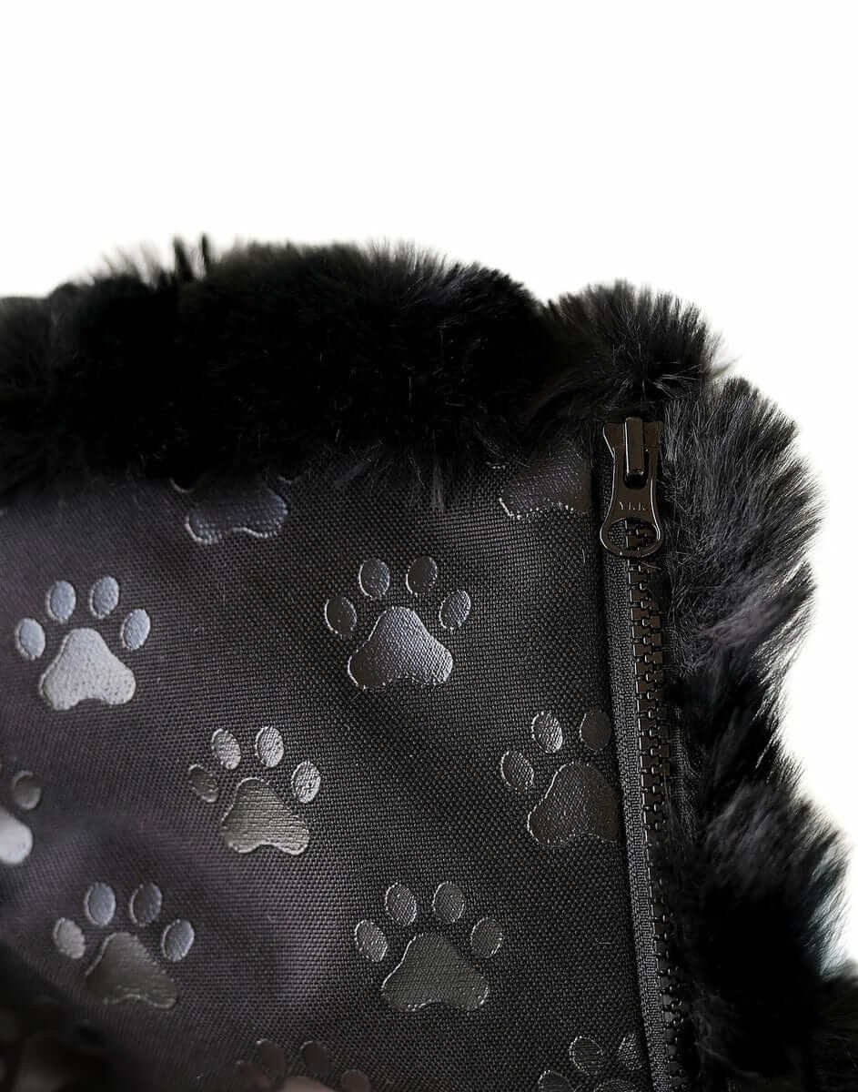 Black Crinkle Pet Crate Pad COVER ONLY - Image 6