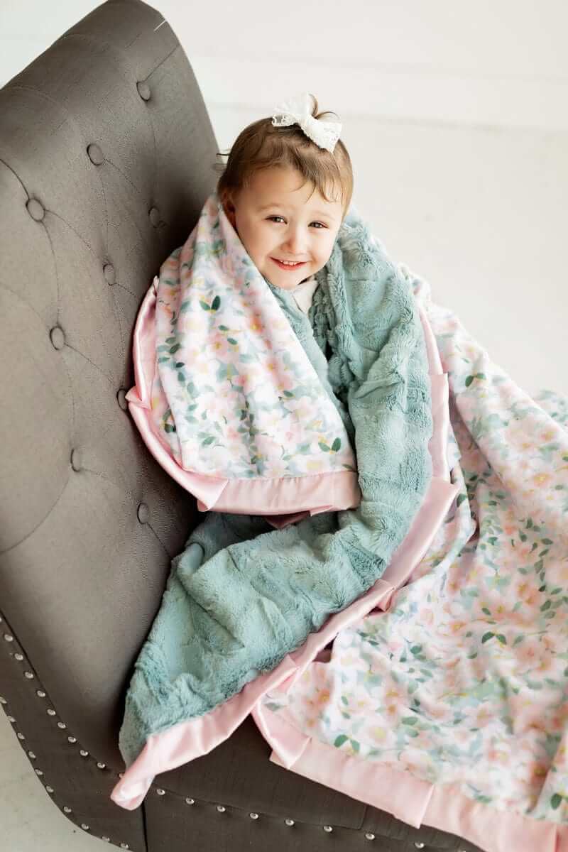 Blushing Blue Blanket - Image 3