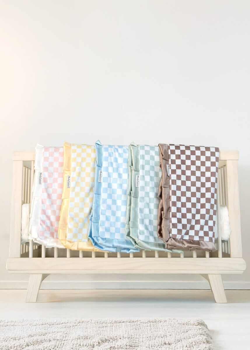 Checkered Blue Blanket - Image 2