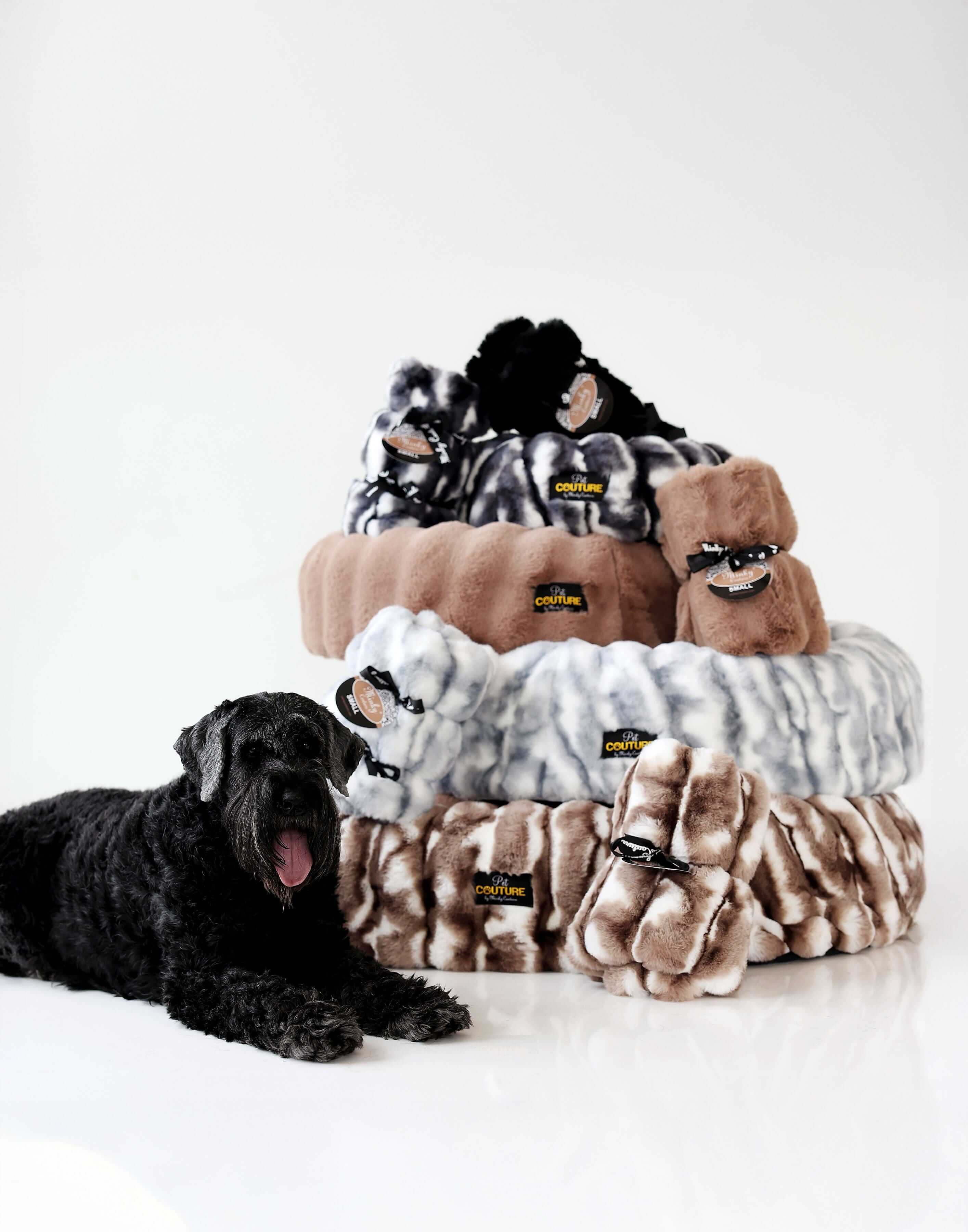Black Crinkle Pet Blanket - Image 5