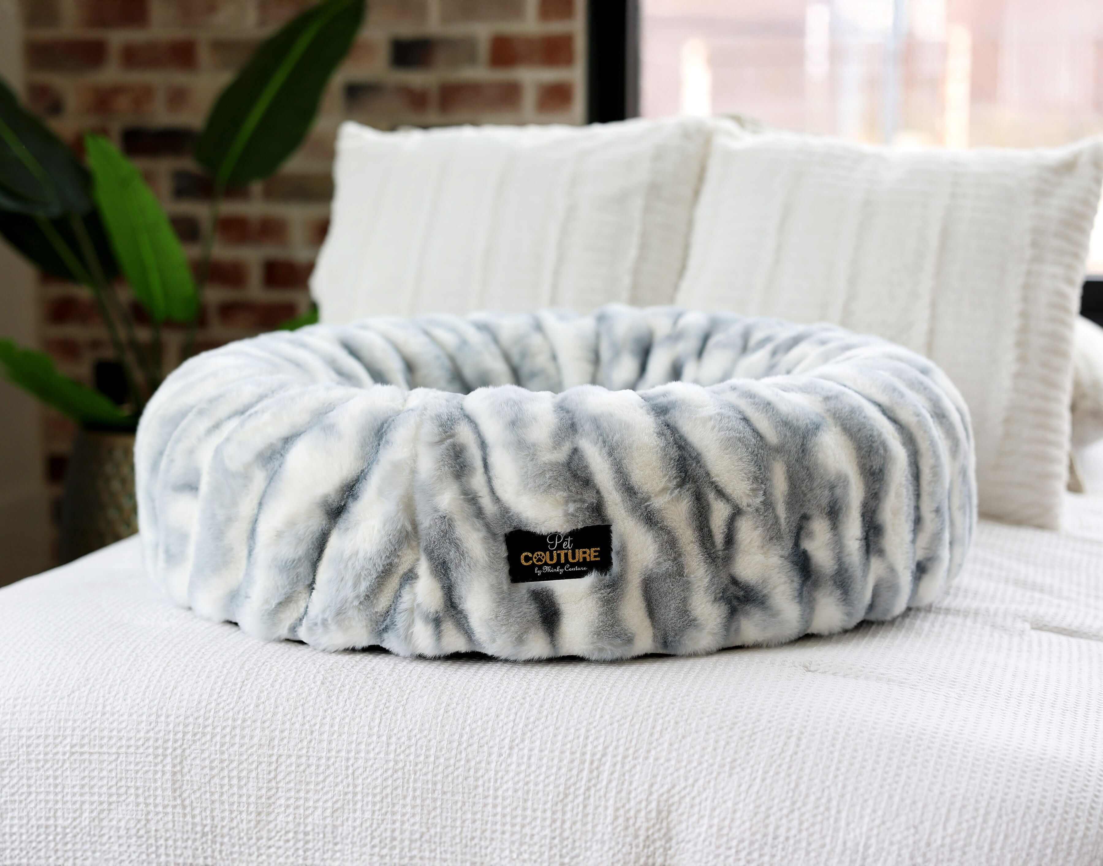 Cloudy Day Blue Pet Bed - Image 6