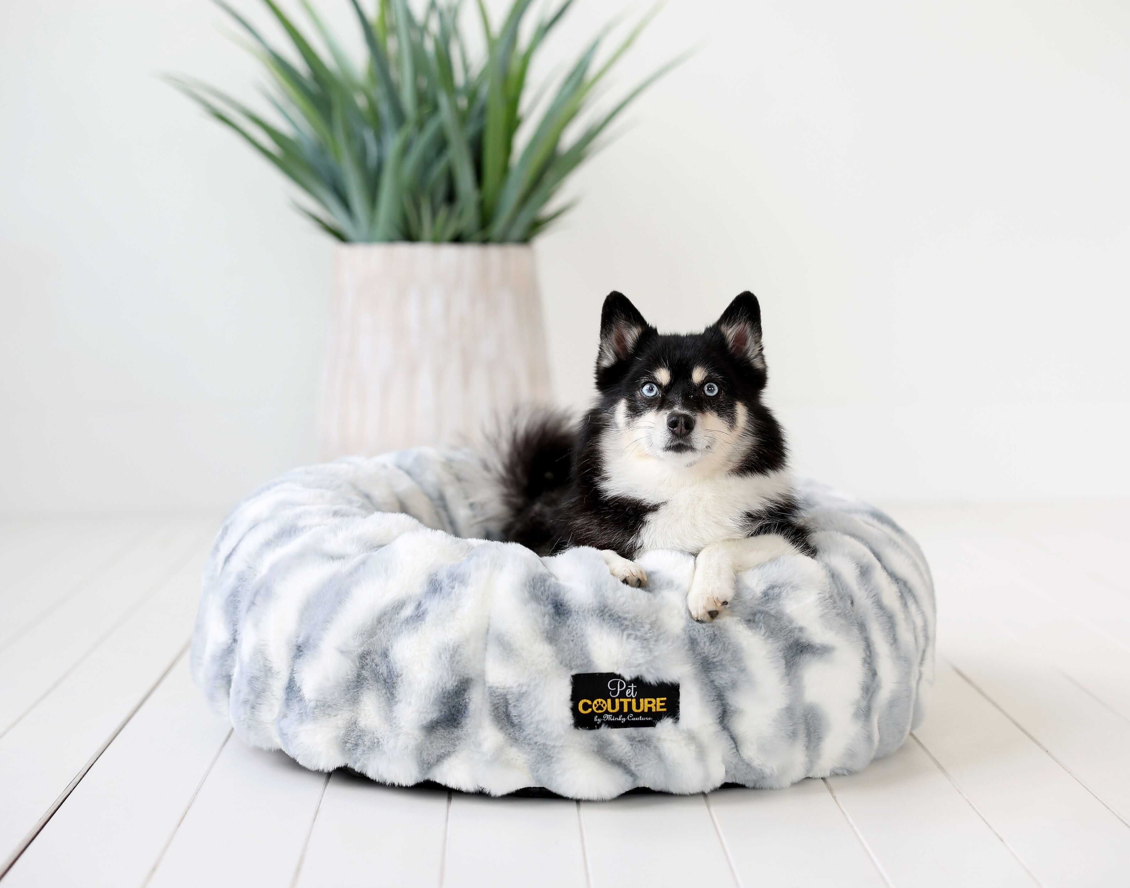 Cloudy Day Blue Pet Bed COVER ONLY - Image 2