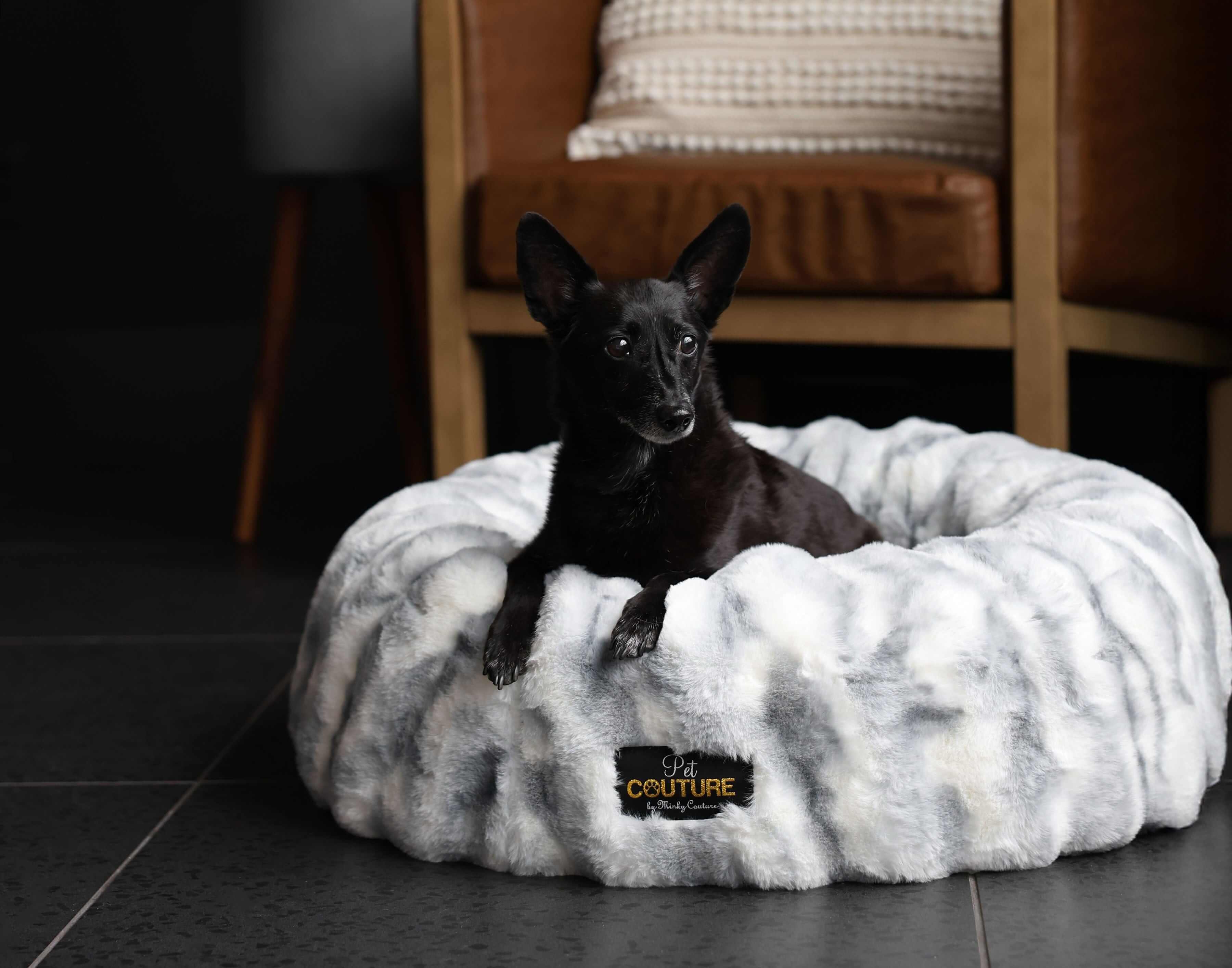 Cloudy Day Blue Pet Bed COVER ONLY - Image 3