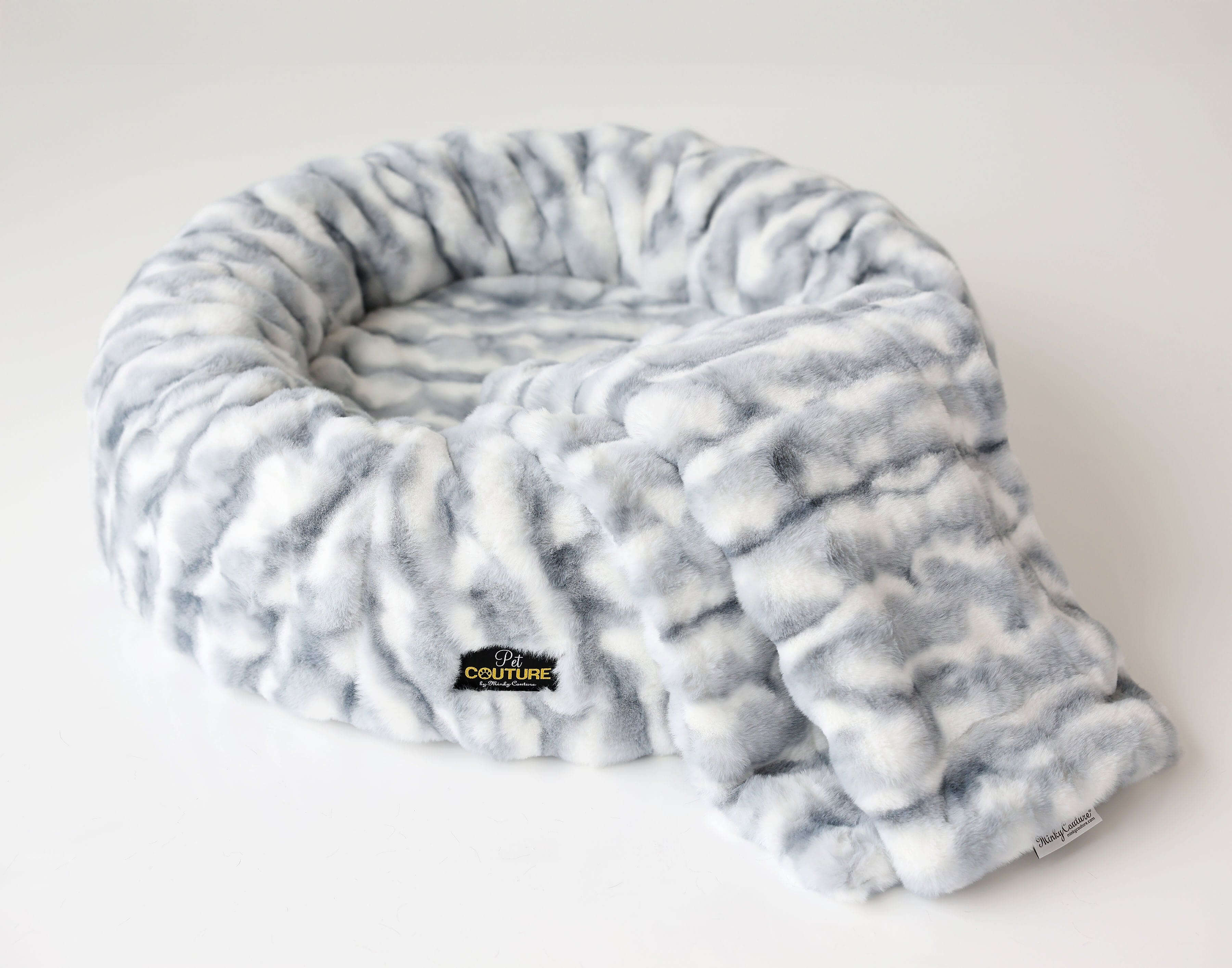 Cloudy Day Blue Pet Blanket - Image 6