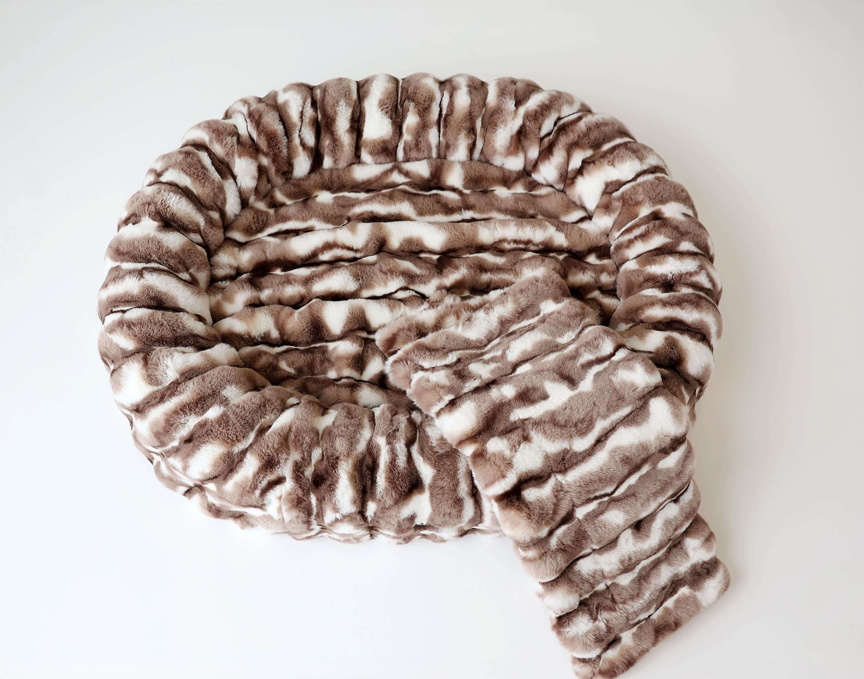 Cloudy Day Brown Pet Blanket - Image 5