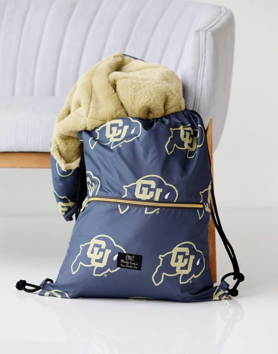 Colorado Buffaloes Hooded Stadium Everywhere Blanket - Image 3