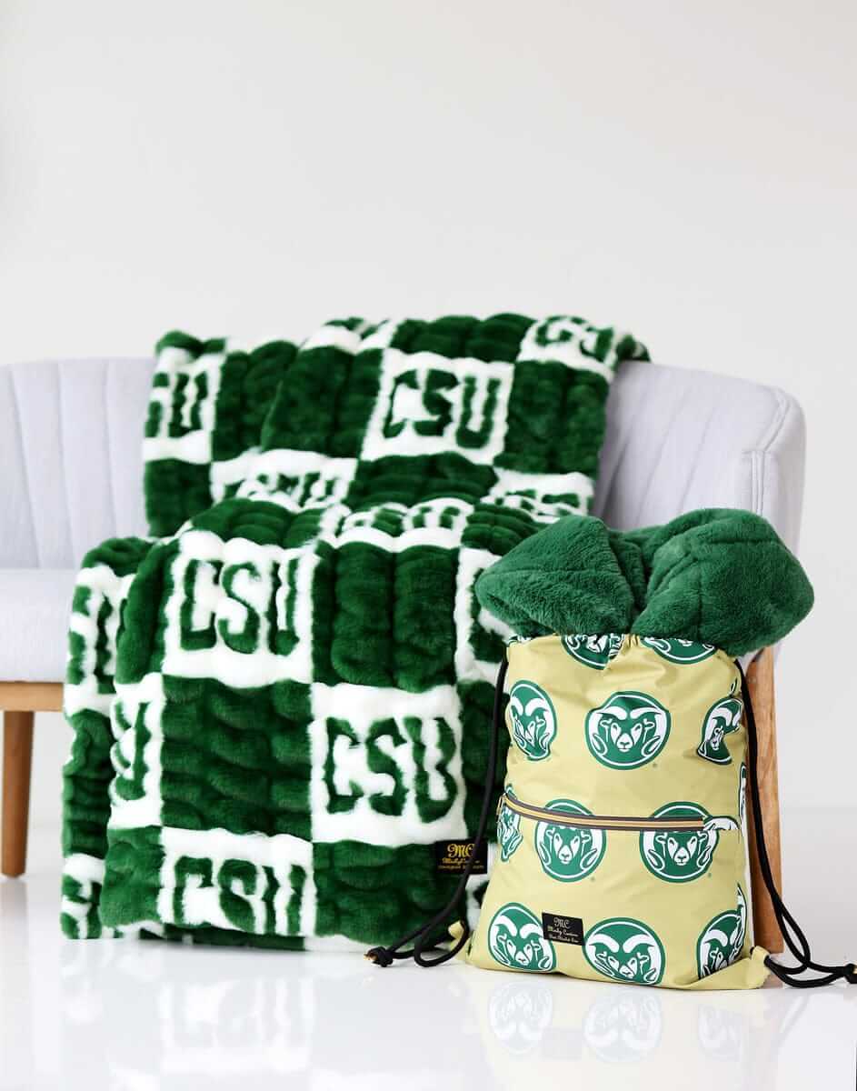 Colorado State Rams Blanket - Hugs - Image 2