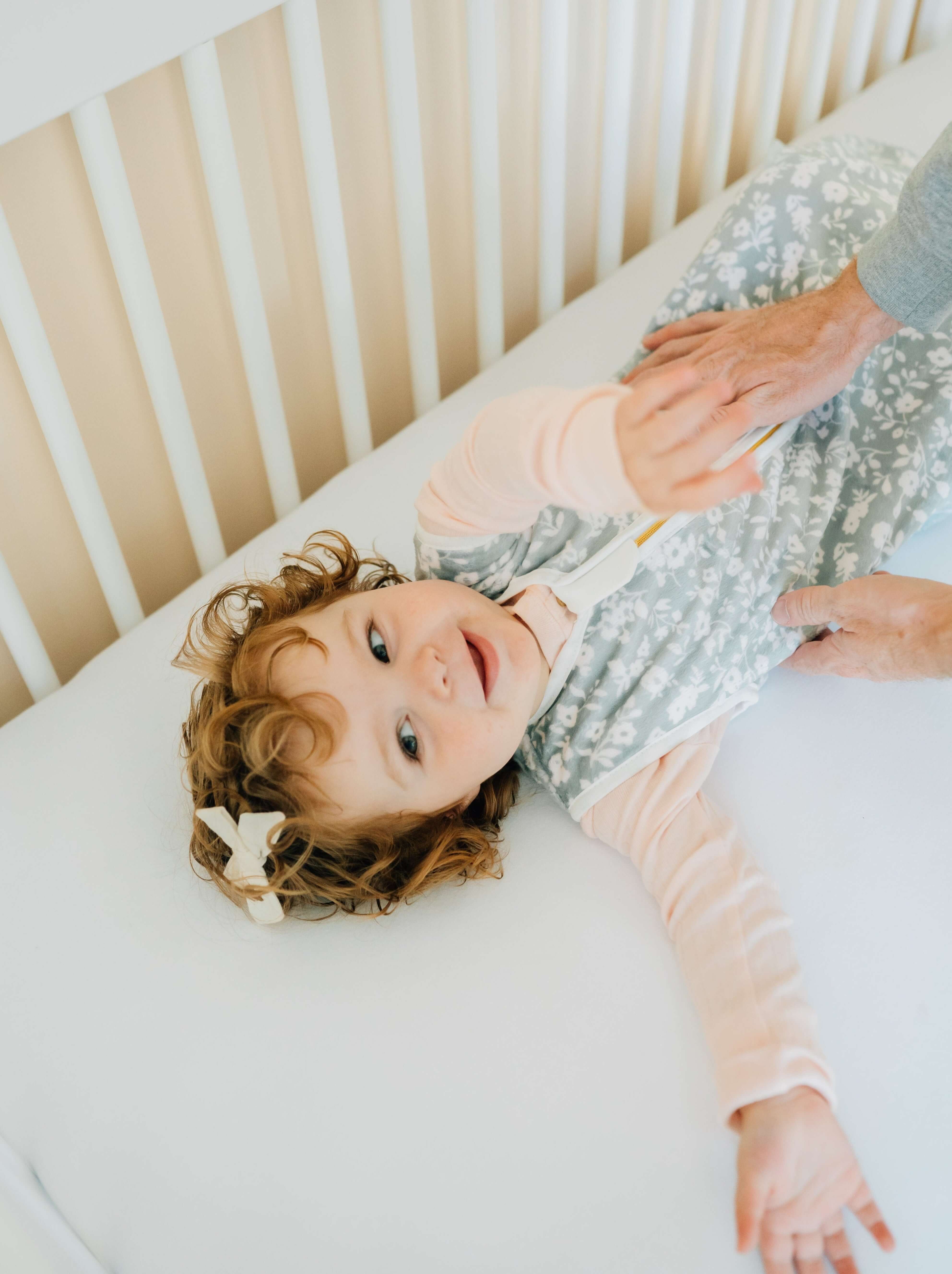 Dainty Floral Sage Wearable Minky Blanket - Image 6
