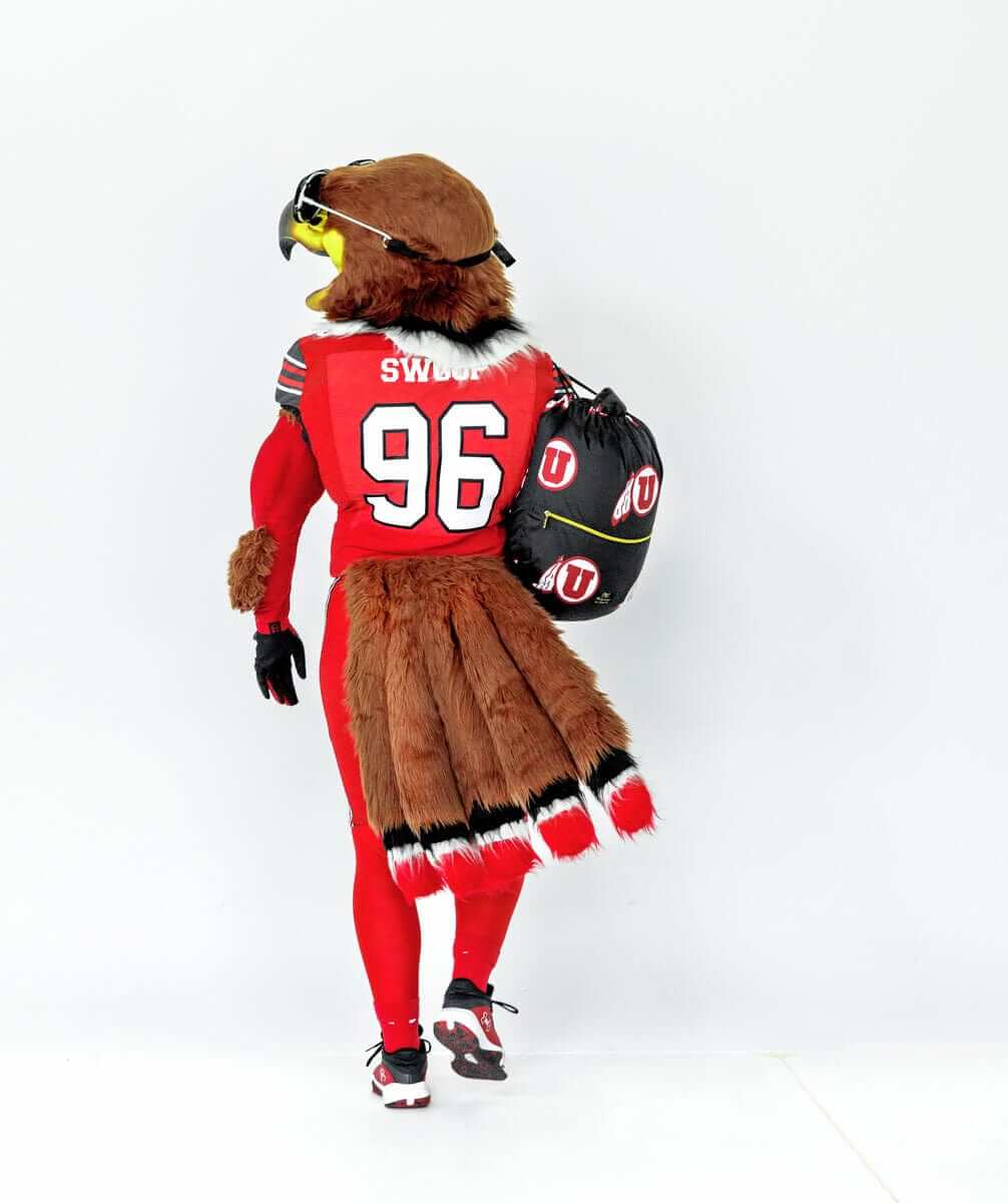 University of Utah Utes Hooded Stadium Everywhere Blanket - Image 3