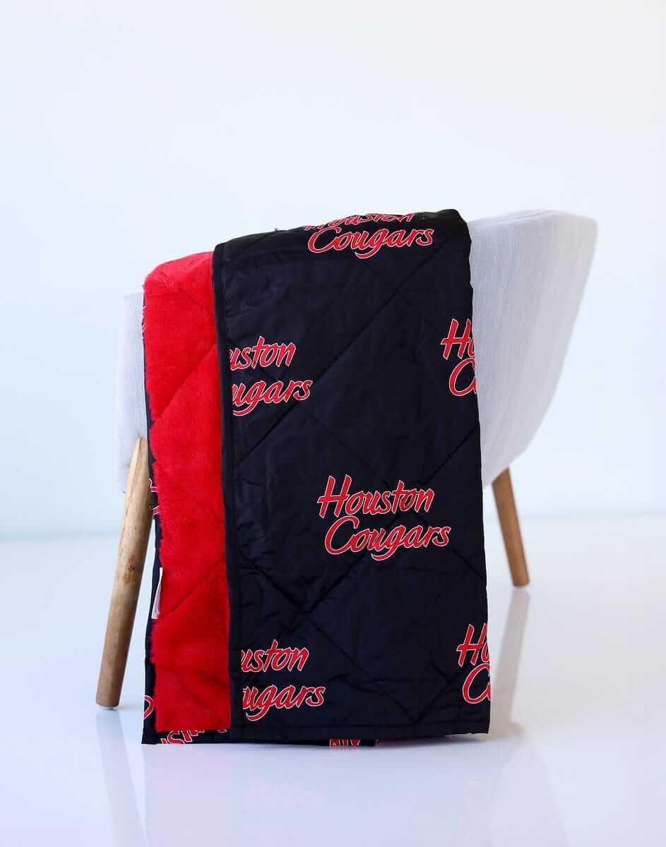Houston Cougars Hooded Stadium Everywhere Blanket