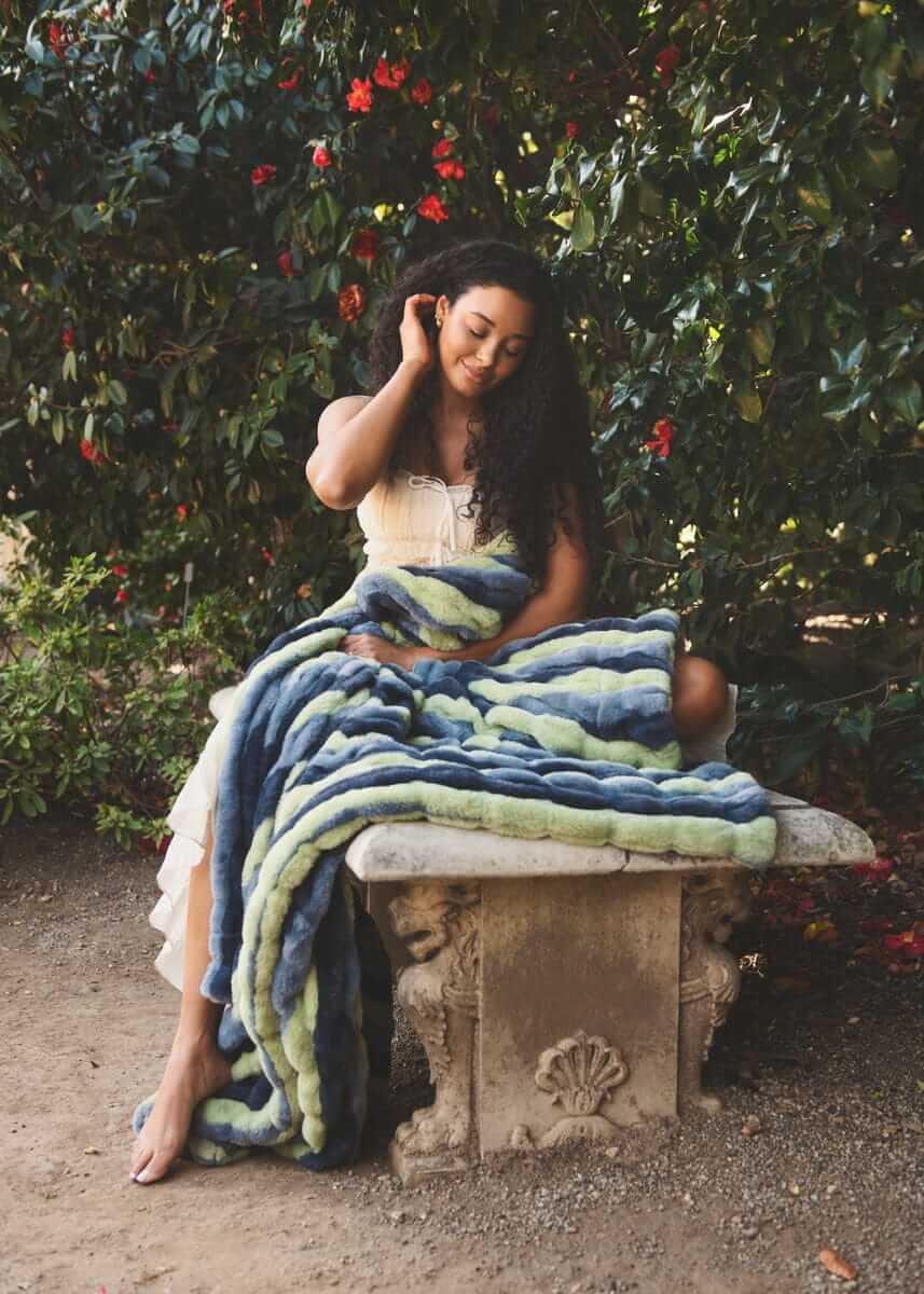 Hugs Bold Stripe Blanket - Image 3