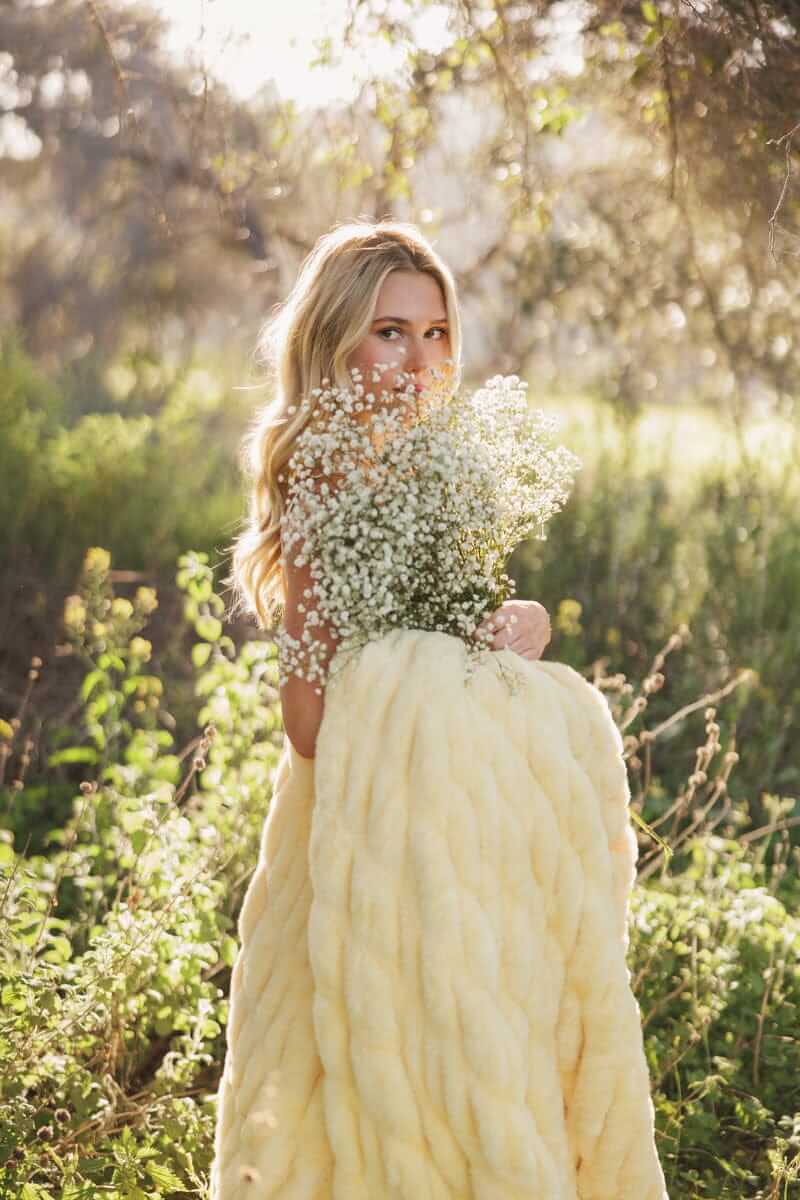 Hugs Butter Yellow Blanket - Image 5