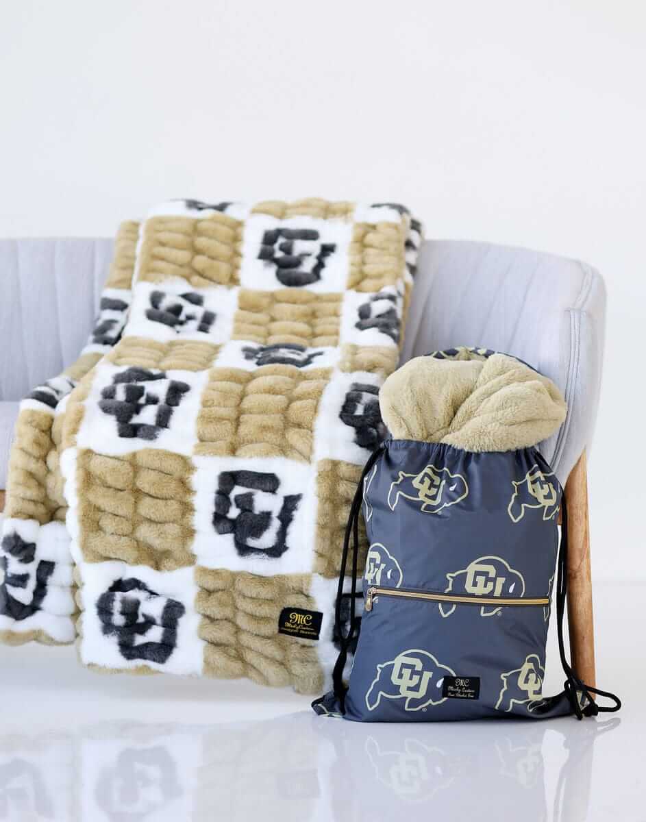 Colorado Buffaloes Hooded Stadium Everywhere Blanket - Image 4