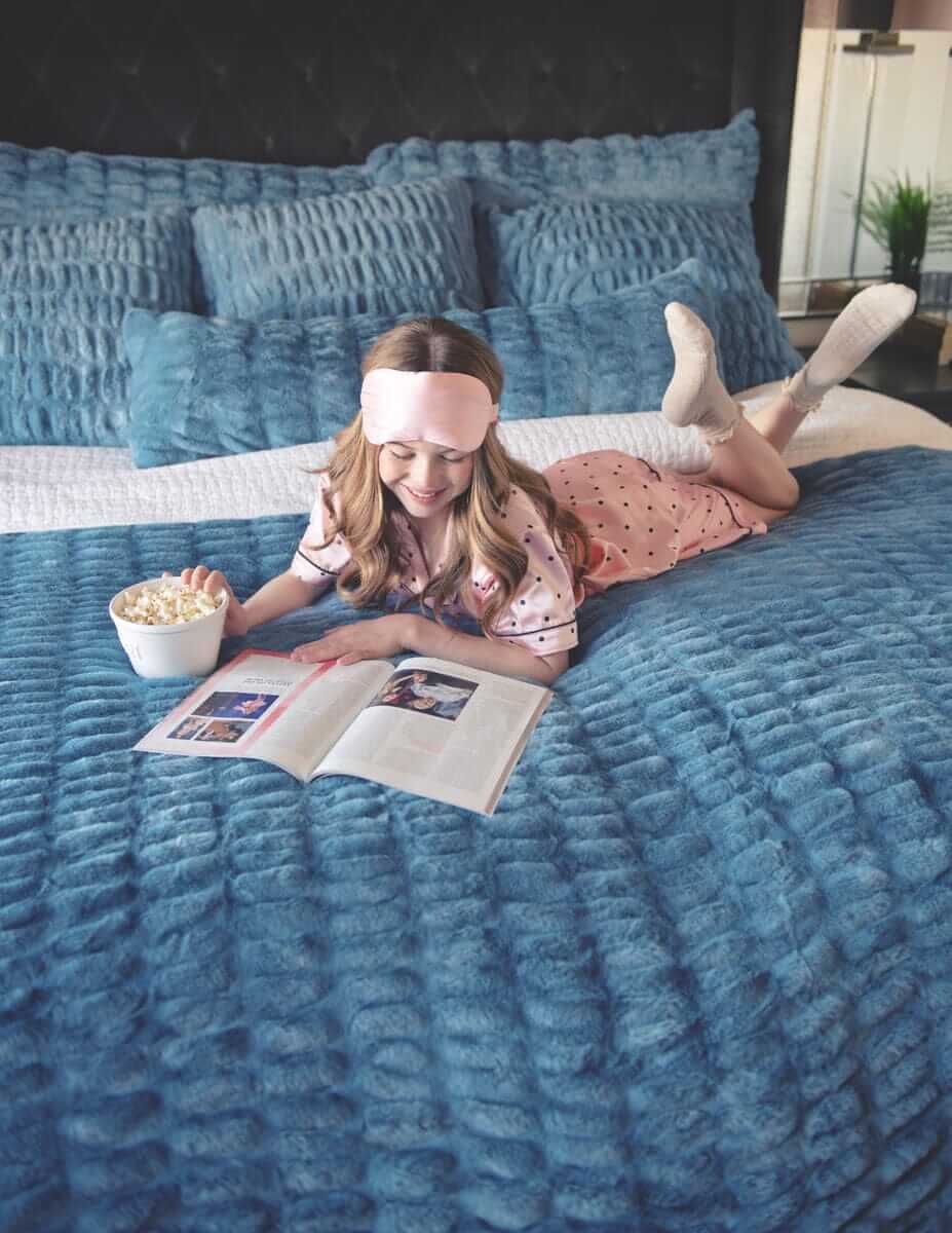 Hugs Denim Sham - Image 3
