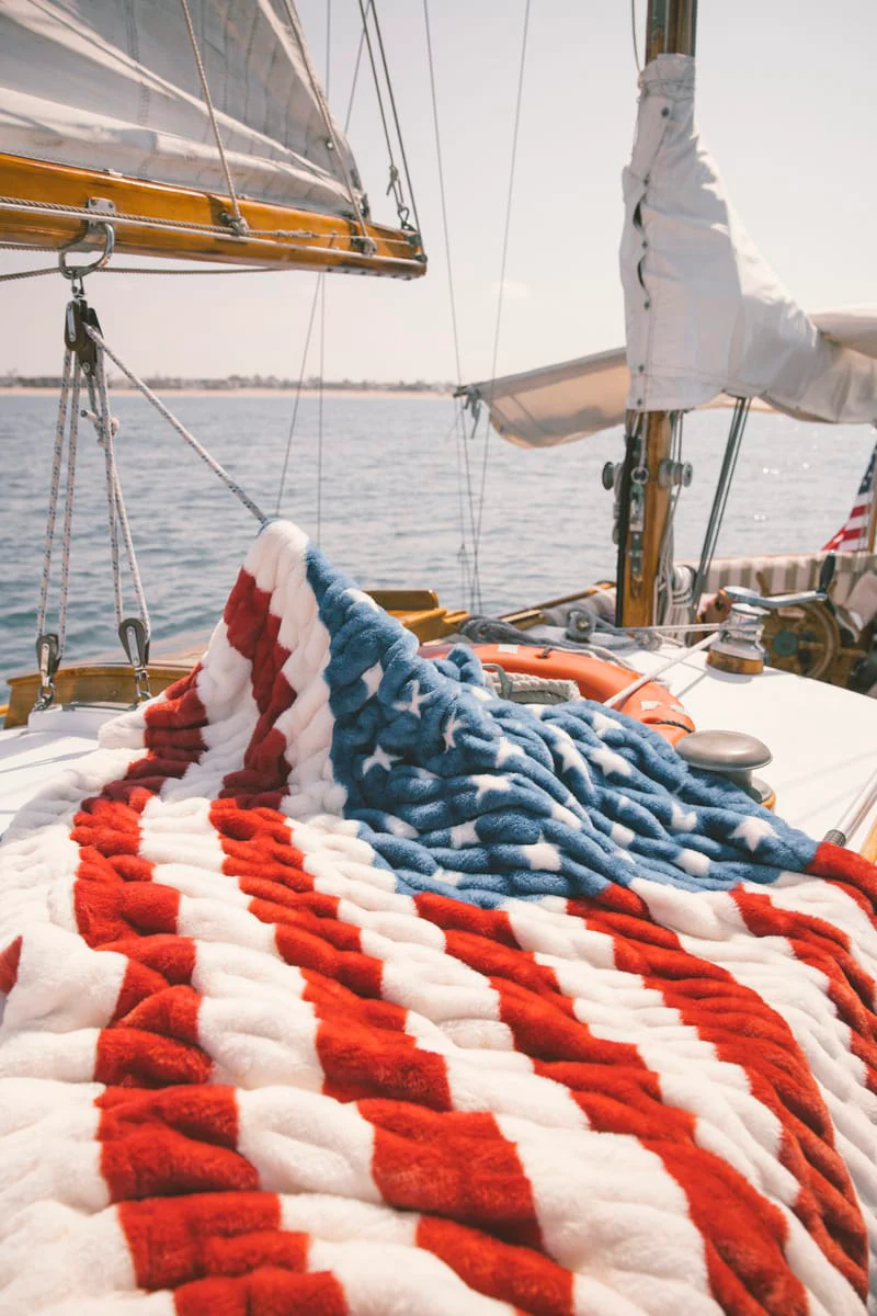 Hugs Flag Blanket