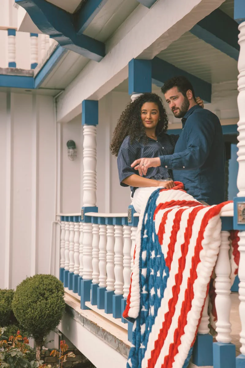 Hugs Flag Blanket - Image 3