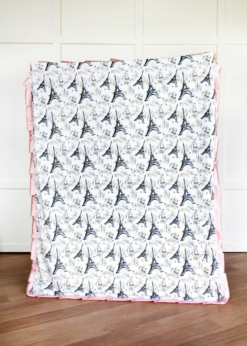 I Love Paris Blanket - Image 2