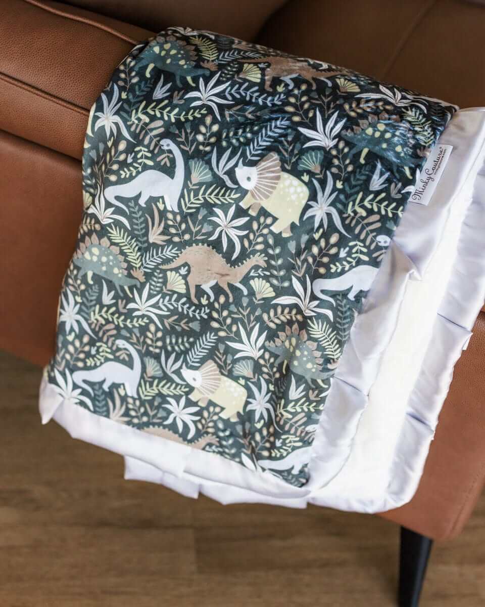 Little Dino - Gray Blanket - Image 4