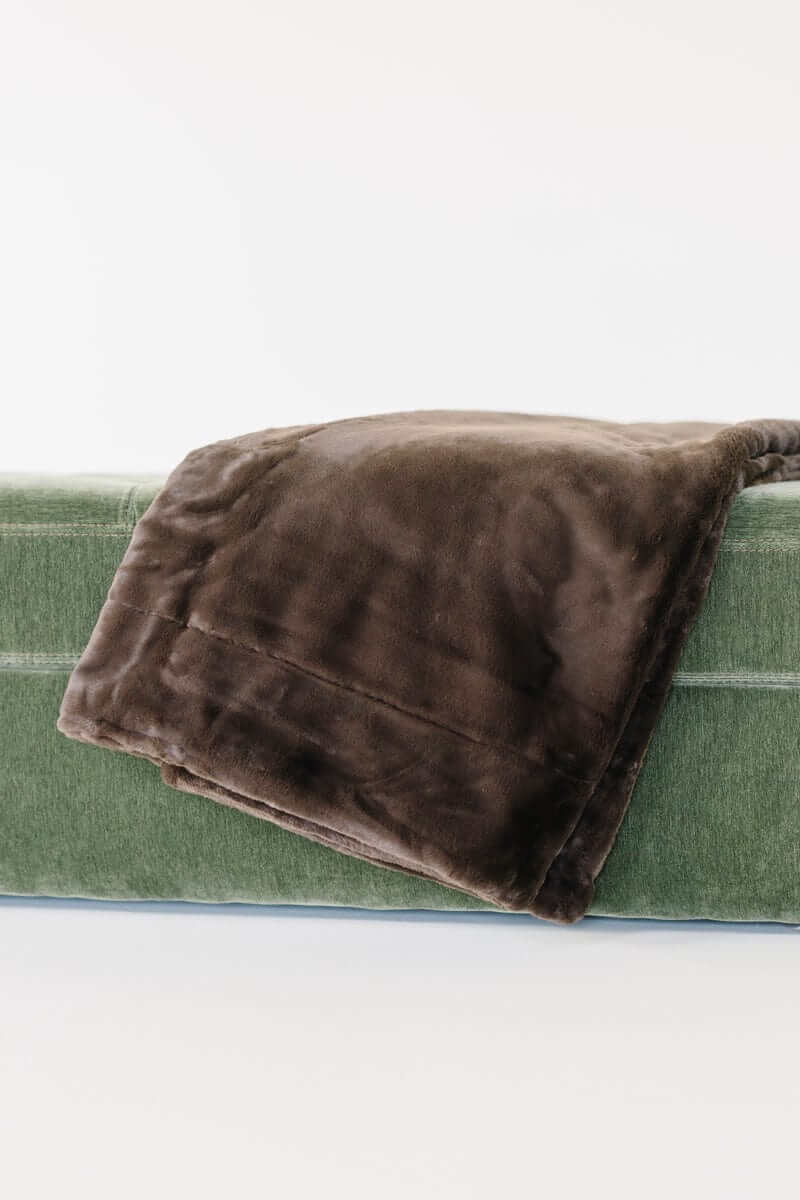 Lush Espresso Blanket - Image 2