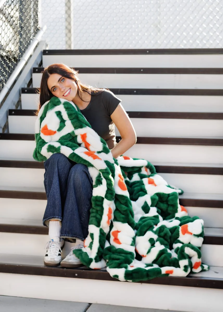 Miami Hurricanes Blanket - Hugs - Image 2
