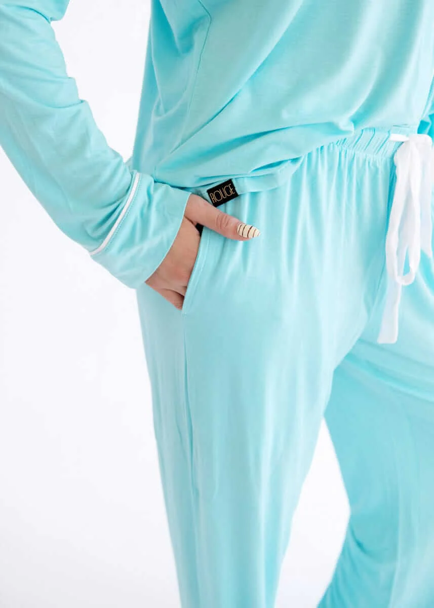 Middle of the Night Button Up - Bright Blue - Image 8