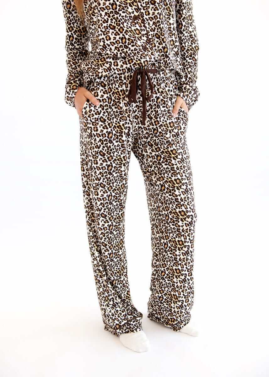 Middle of the Night Button Up - Leopard - Image 7