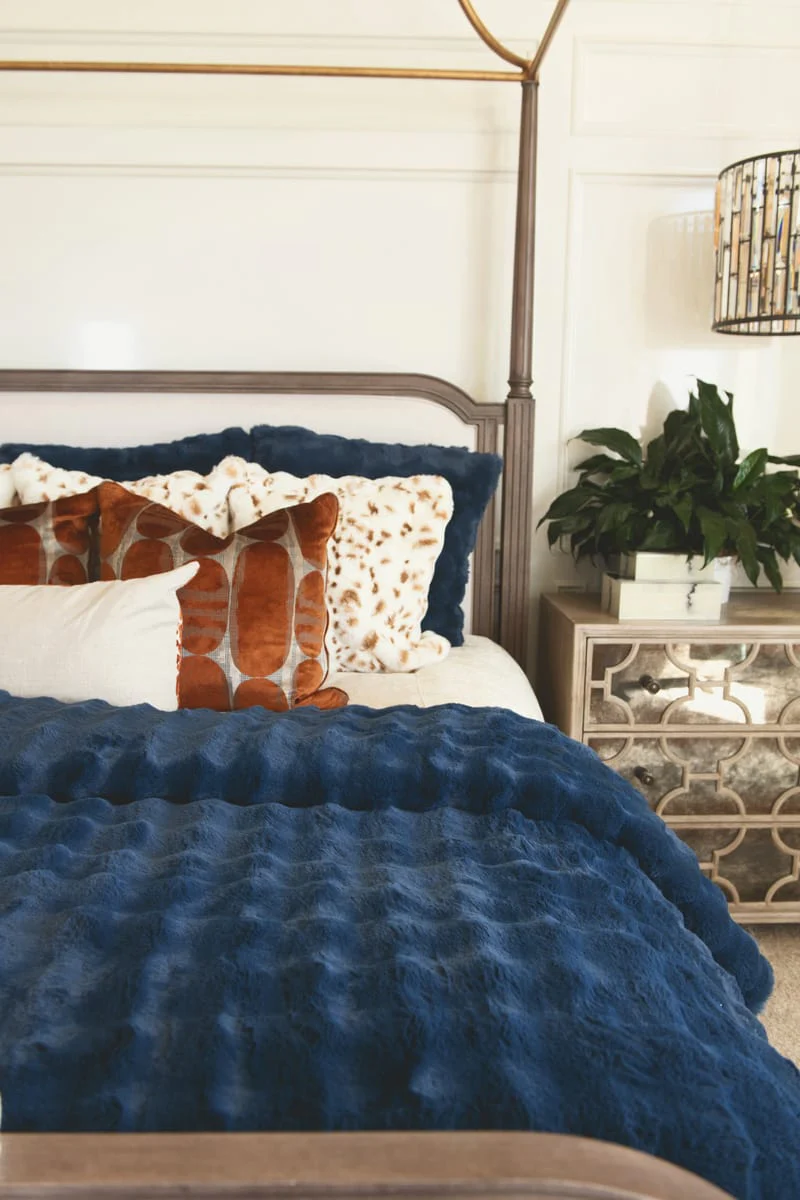 Navy Cloud Duvet - Image 4