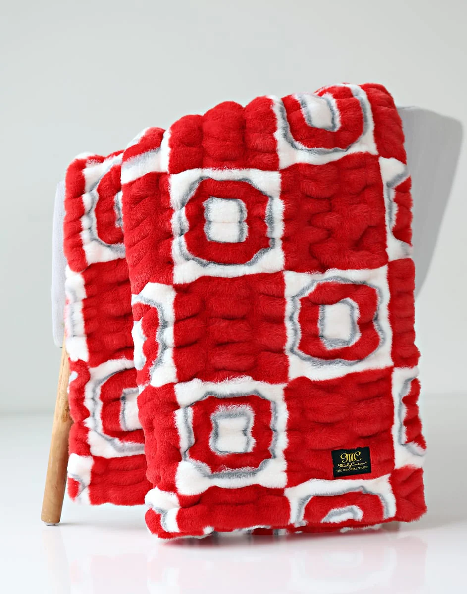 COMING SOON! Ohio State Buckeyes Blanket - Hugs
