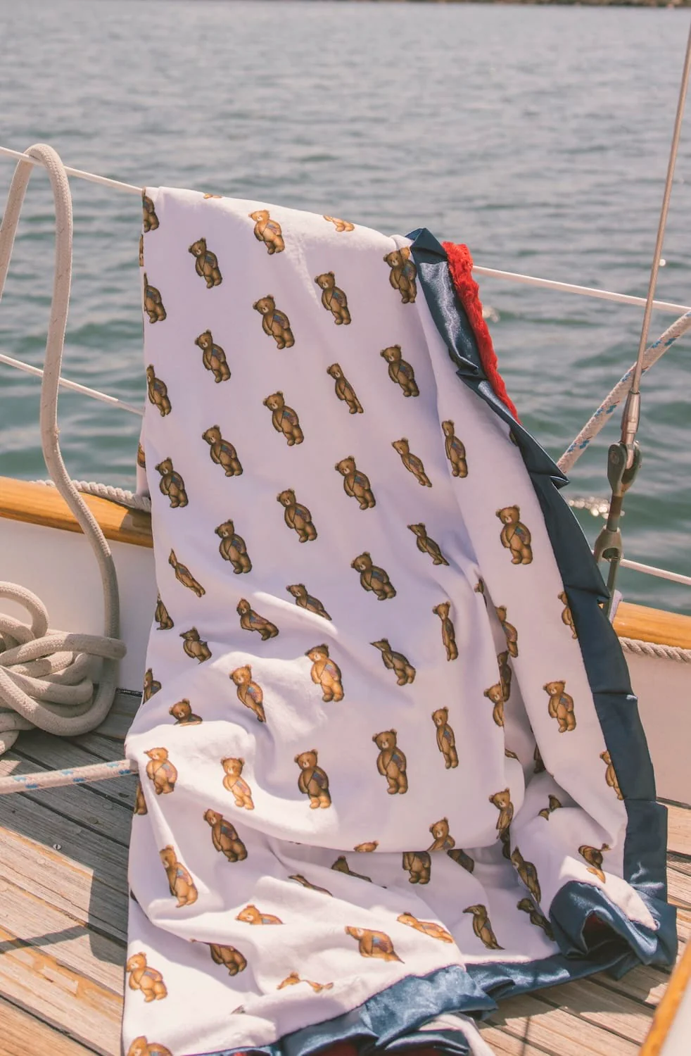 Patriotic Bear Blanket - Image 2