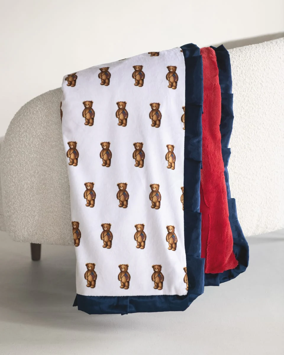 Patriotic Bear Blanket - Image 5