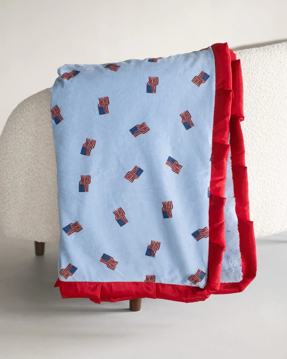 Patriotic Flag Blanket - Image 7
