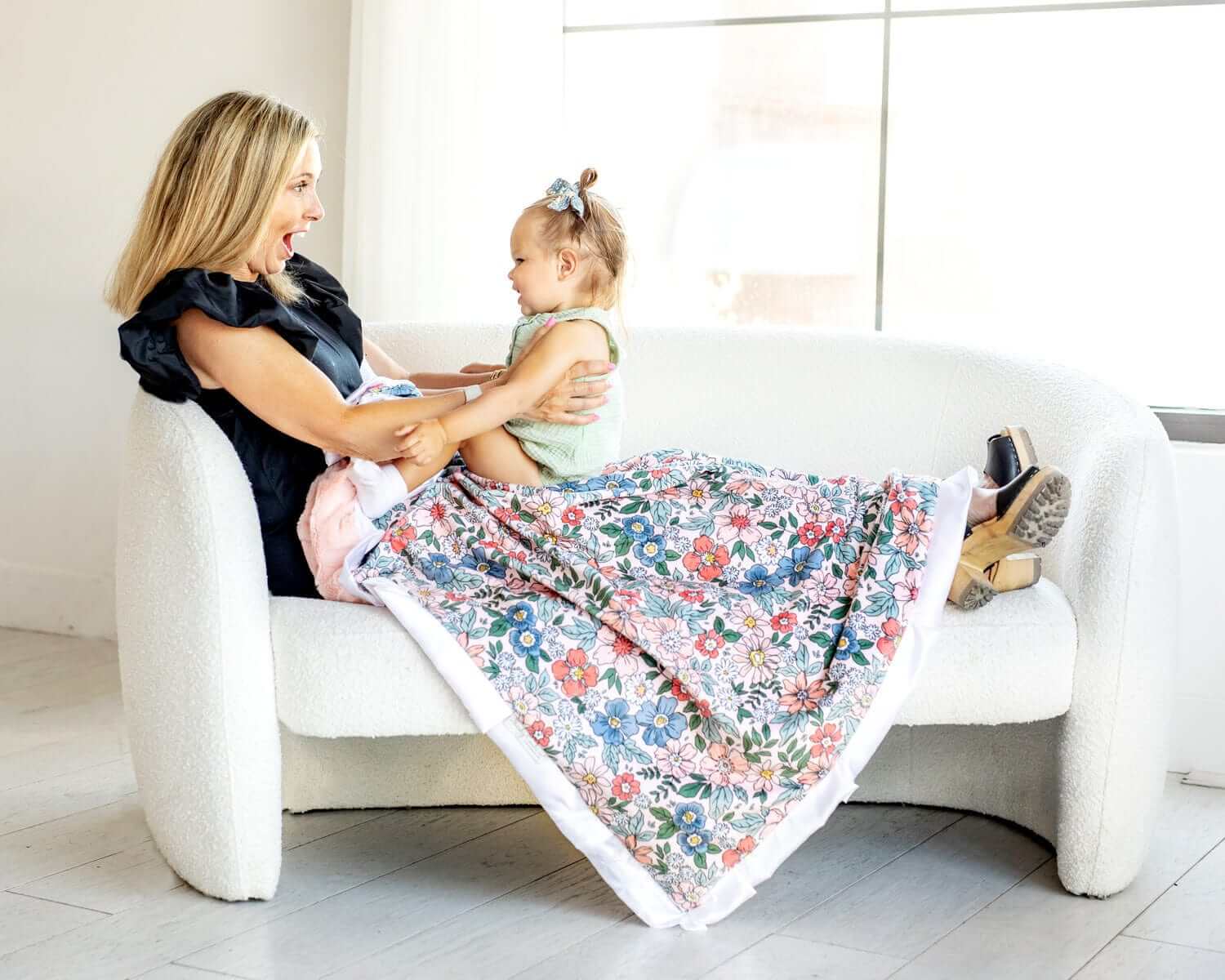Peach Garden Blanket - Image 3