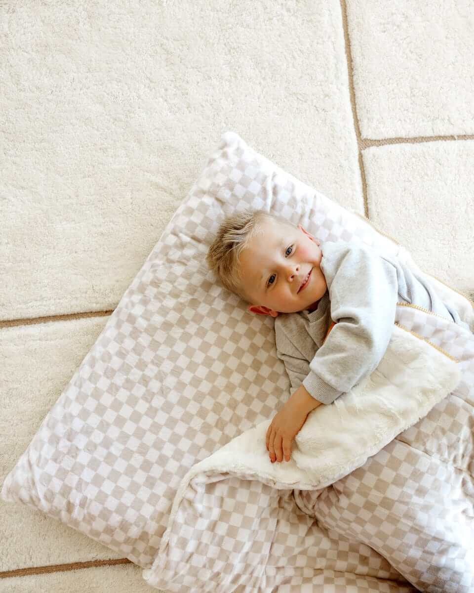Sleeping Bag - Oat Check - Image 3