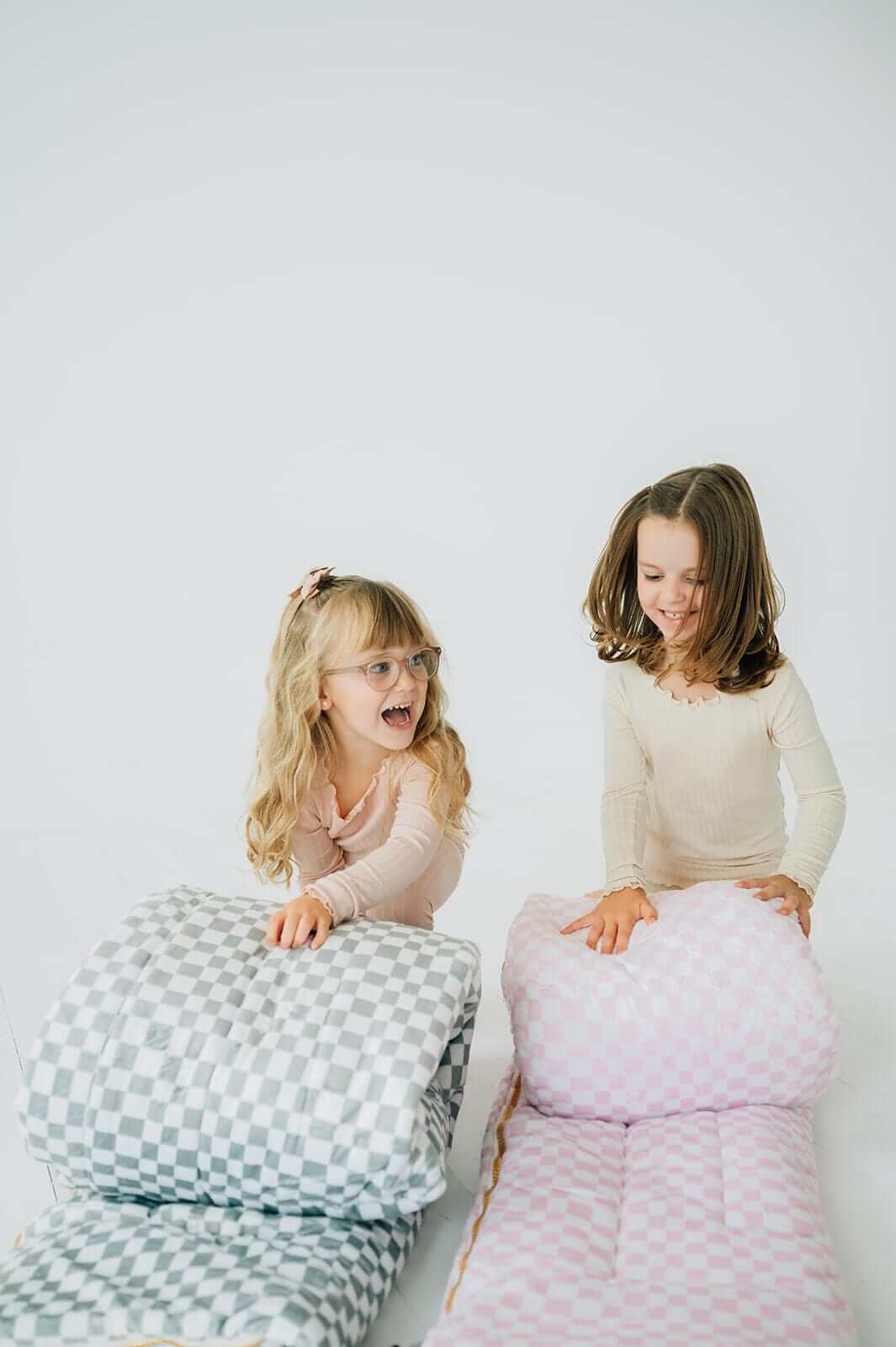 Sleeping Bag - Pink Check - Image 6