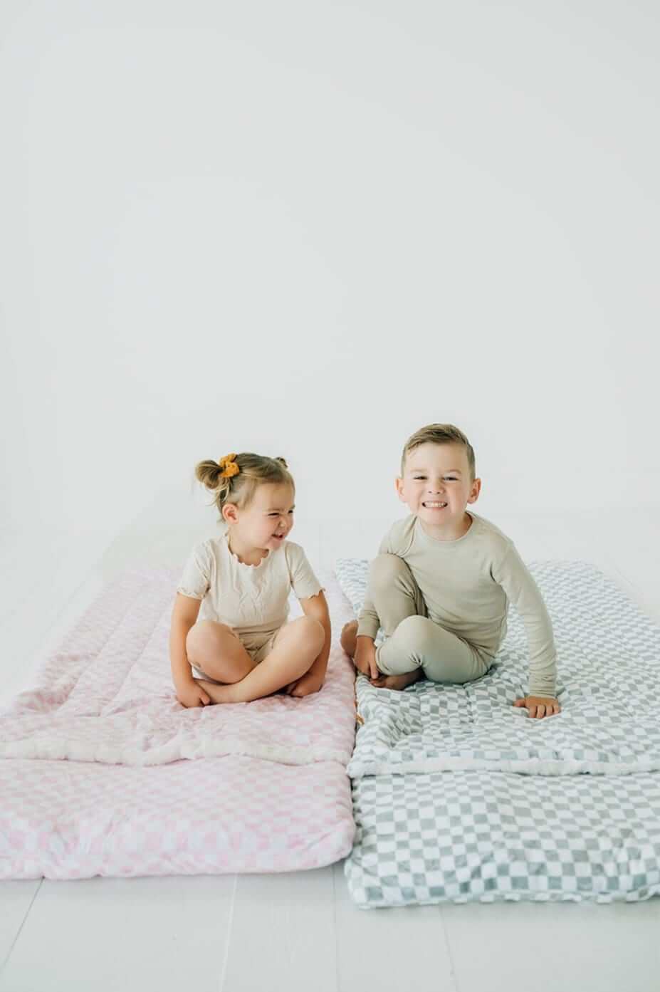 Sleeping Bag - Sage Check - Image 7