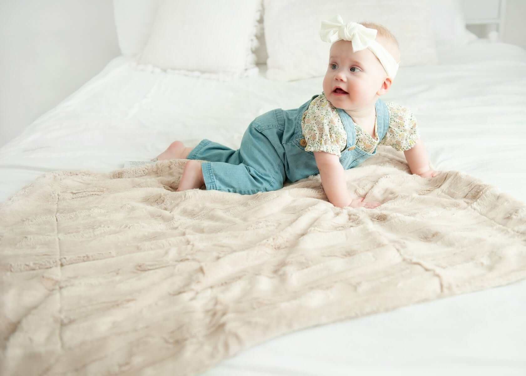 Sorbet Almond Croissant Blanket - Image 4