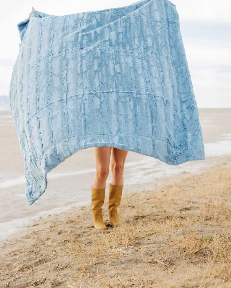 Sorbet Denim Blanket - Image 3