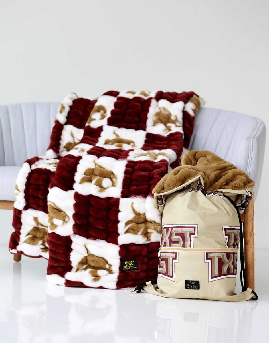 Texas State Bobcats Blanket - Hugs - Image 6