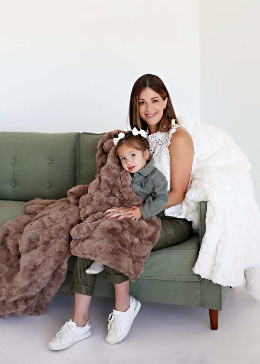 Ultra Sorbet Marshmallow Cream Blanket - Image 5