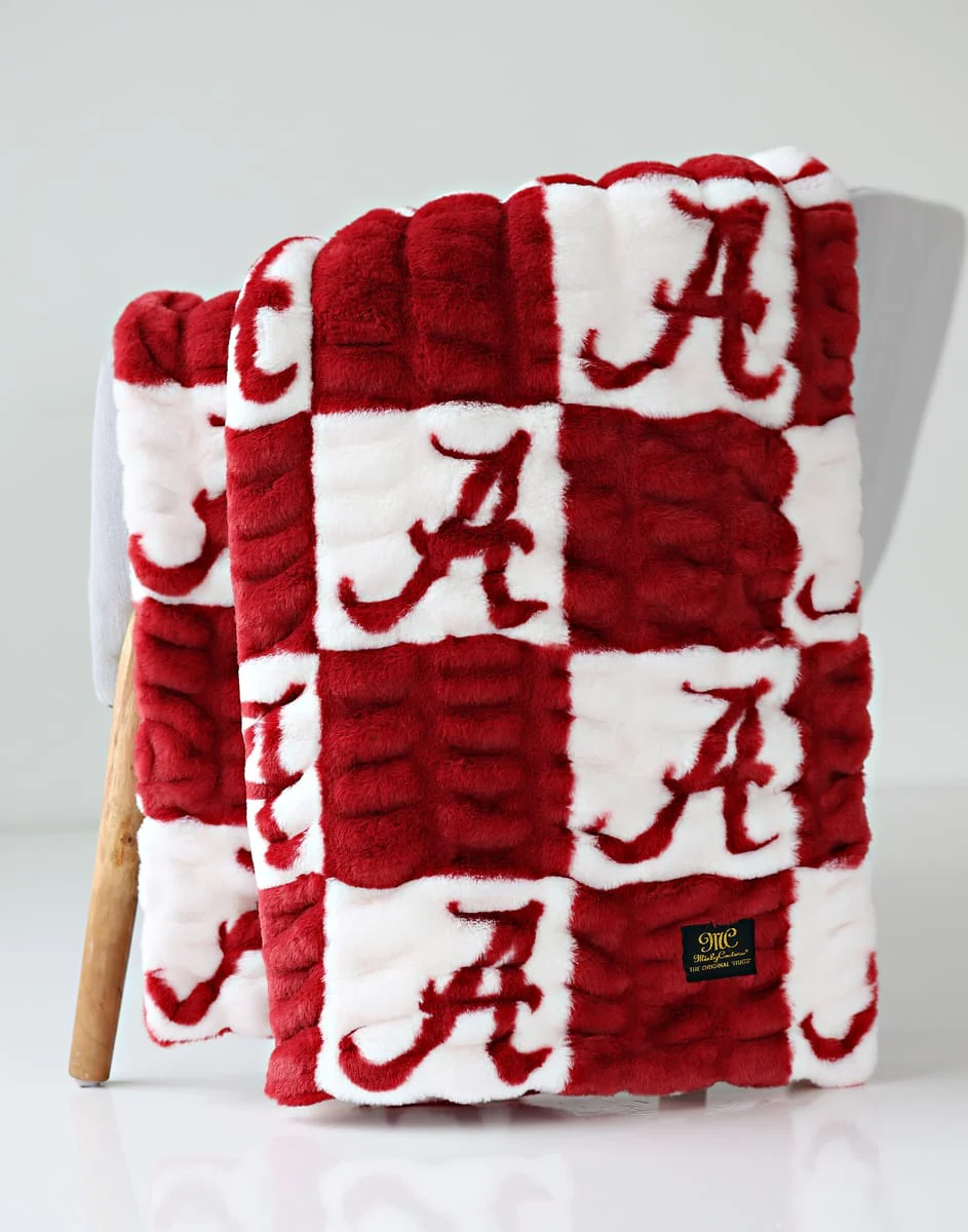 COMING SOON! University of Alabama Crimson Tide Blanket - Hugs