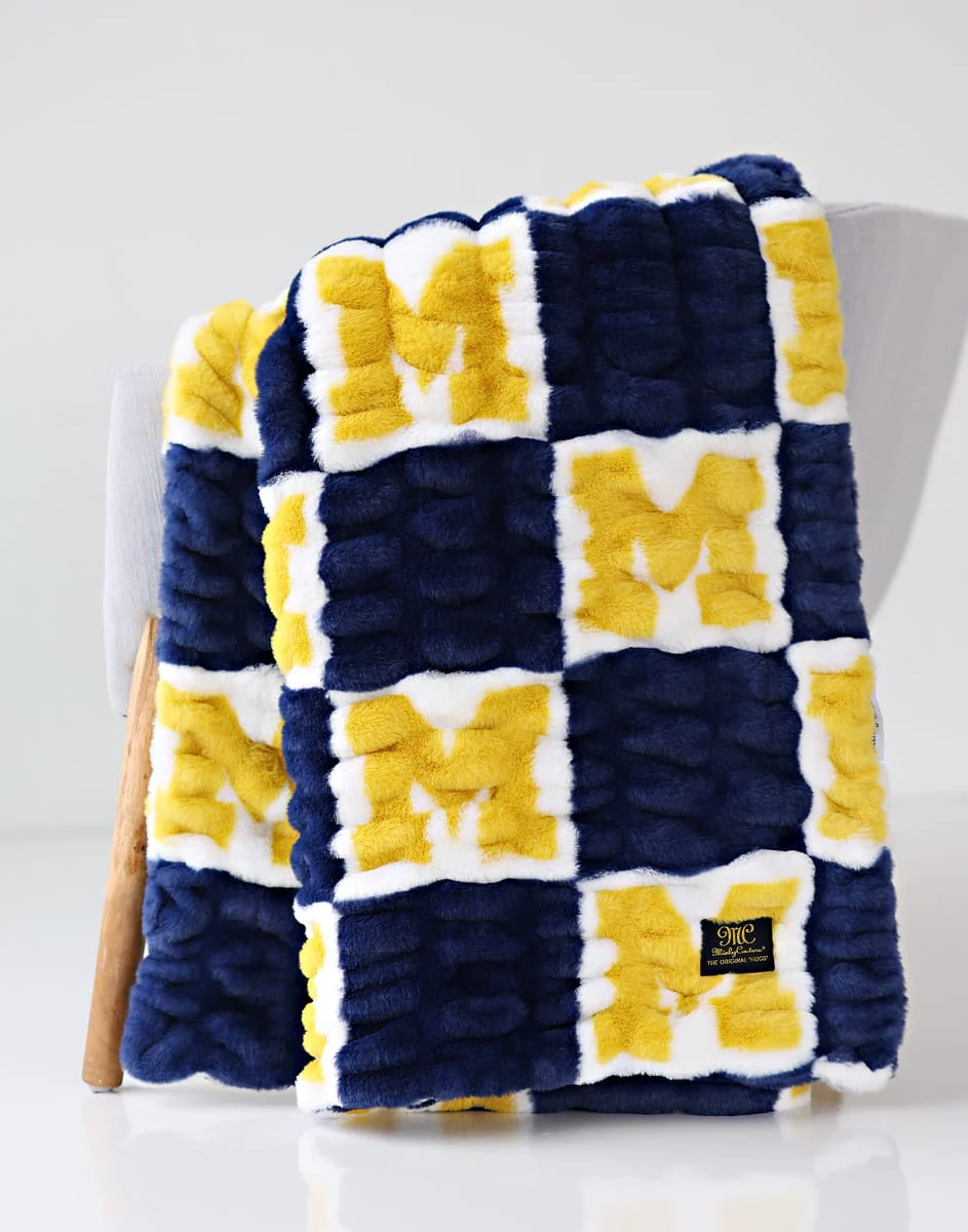 COMING SOON! University of Michigan Wolverines Blanket - Hugs