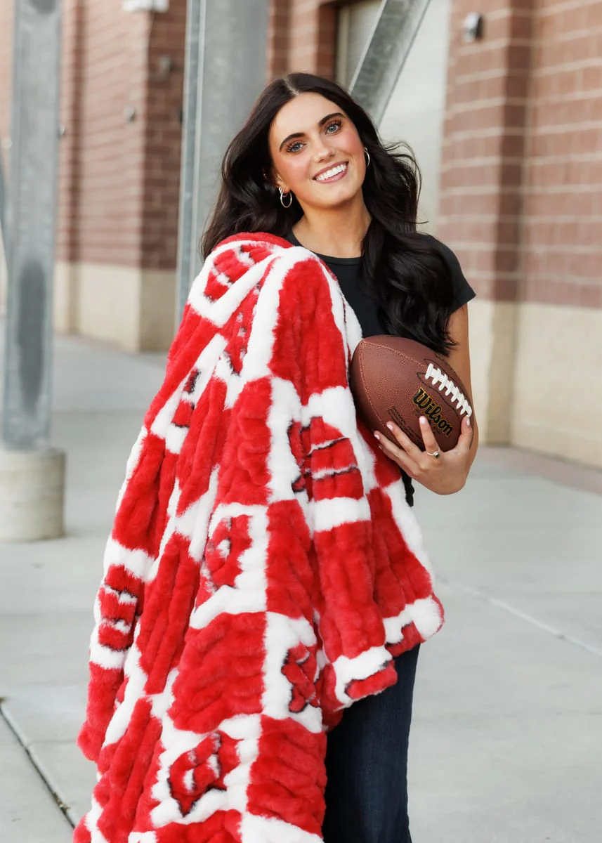 University of Wisconsin Badgers Blanket - Hugs - Image 3