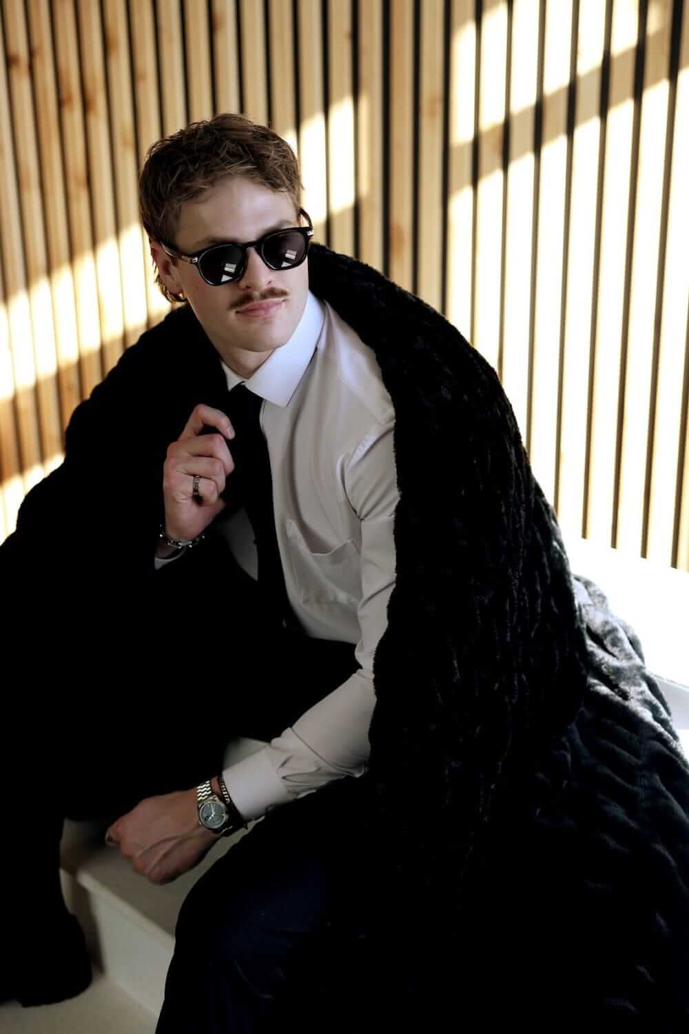 Walker Kessler Biggest Hugs Black Blanket - Image 5