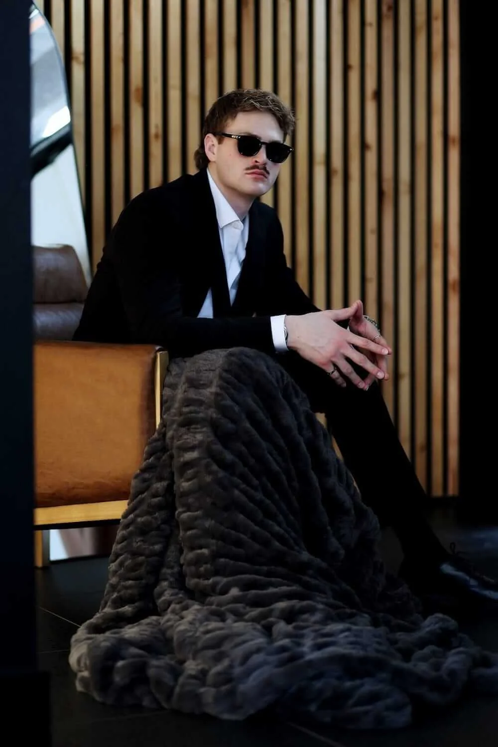 Walker Kessler Biggest Hugs Charcoal Blanket - Image 7